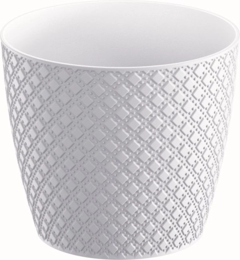 Orient Flower Pot 12.8 cm White