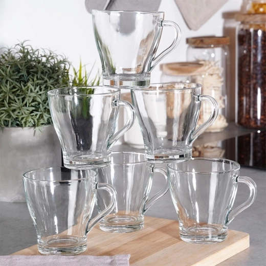 Practical set of 6 for home and hospitality