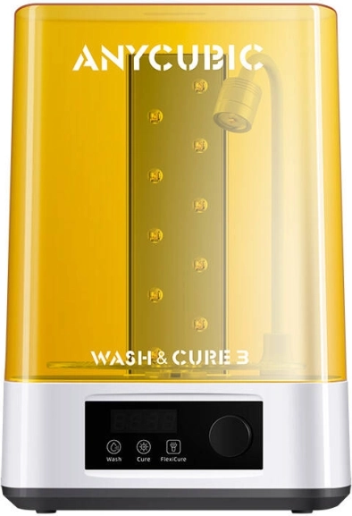 Anycubic Wash & Cure 3 – станция за измиване и втвърдяване на смолни 3D отпечатъци