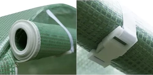 Издръжливо PE фолио 140 g/m² с мрежа