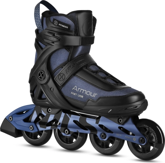 Ролери (inline) NILS Extreme Armour – Сини