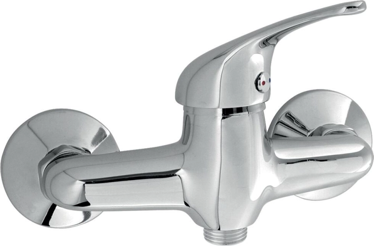 Стенен смесител за душ TITANIA IRIS, хром, 150 мм