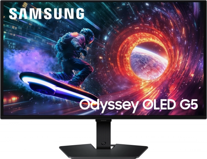 Samsung Odyssey OLED G5 геймърски монитор 27"