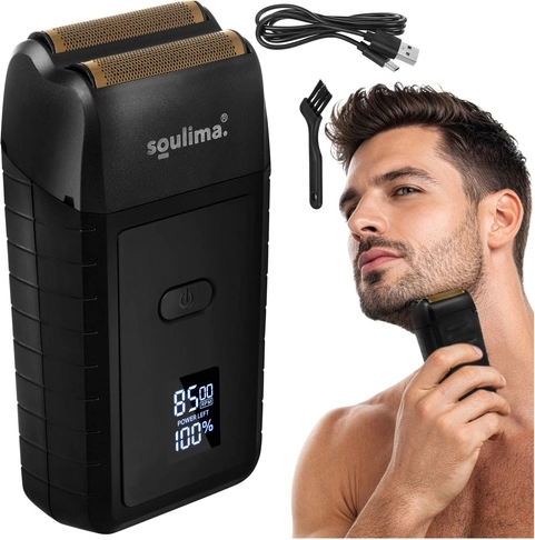 Dual foil and 2 blades for an extra-smooth shave