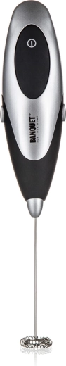 CULINARIA Stainless Steel Handheld Electric Milk Frother