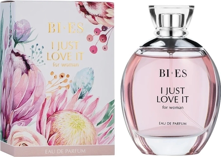 Tester of women's Eau de Parfum BI-ES Just Love It 100 ml