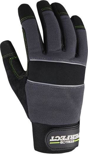 Breathable back and reflective elements
