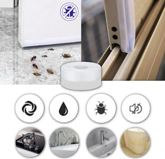 Защита от течение, шум и насекоми