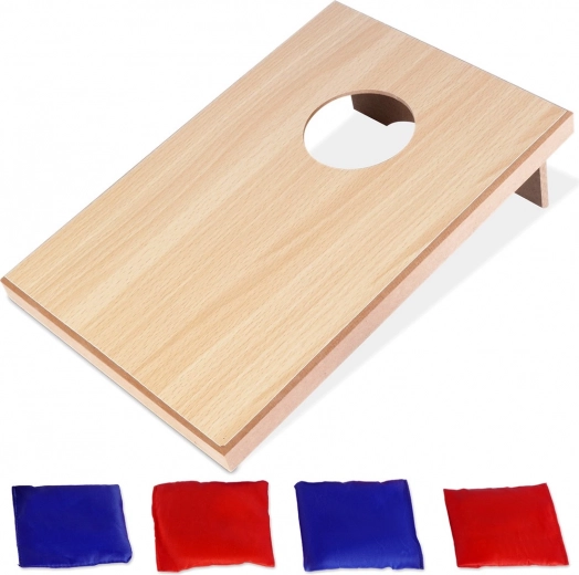 Настолна игра с хвърляне на торбички Free & Easy (cornhole) за цялото семейство