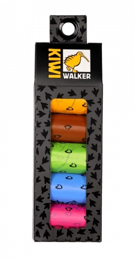Kiwi Walker eco-friendly waste bags 5 rolls