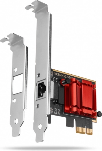 Axagon PCIe мрежова карта 2.5G Ethernet RJ‑45 Realtek