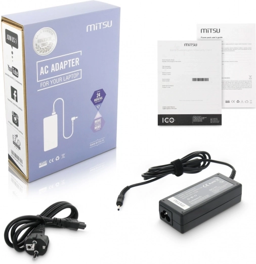 AC Charger / Power Adapter 19 V 3.16 A (3.0 × 1.1 mm) for SAMSUNG Laptops 60 W