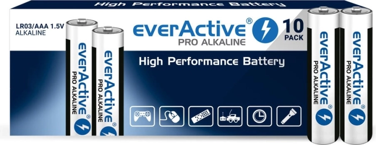 EVERACTIVE Pro Alkaline AAA (LR03) Batteries