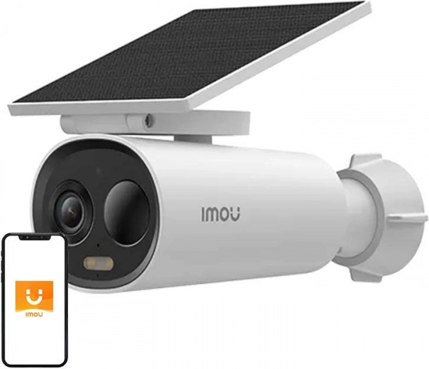 Външна соларна охранителна камера Imou Cell 3C AIO 2K QHD