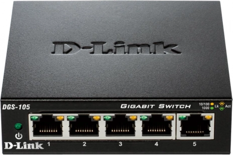 DGS-105 5-Port 10/100/1000 Switch