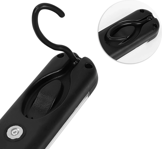 Practical 360° rotating hook