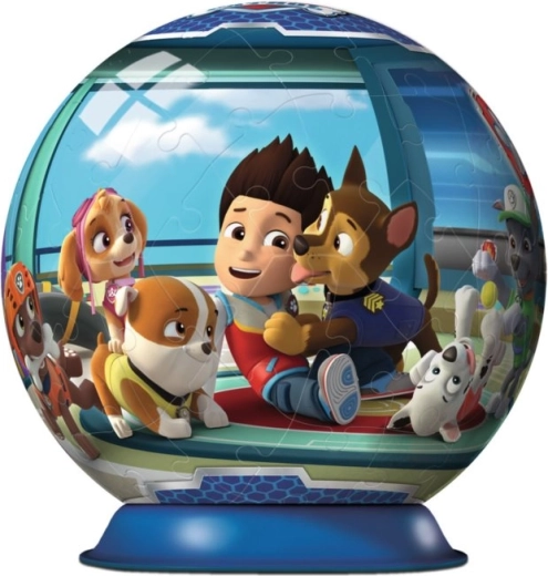 Ravensburger 3D пъзел сфера Paw Patrol 72 части