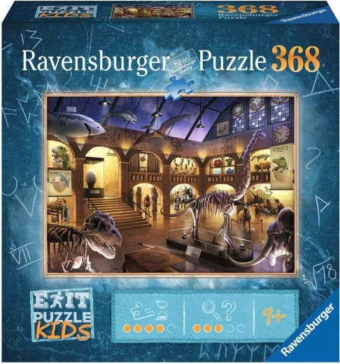 RAVENSBURGER EXIT – Нощ в музея: ескейп пъзел за деца (368 части)