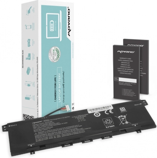 Movano KC04XL Battery for HP Envy x360 13-AG, 13-AR, 13-AH and 13-AQ, 3300 mAh