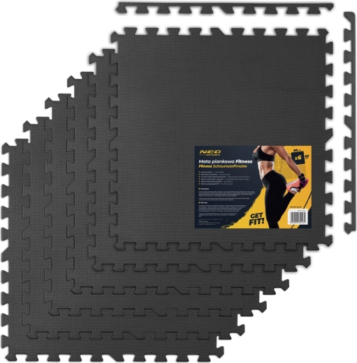 Пенена фитнес постелка PUZZLE 180 × 120 см Neo-Sport