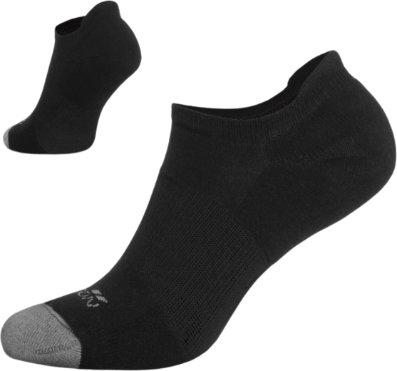 Pentagon invisible socks black 42–44