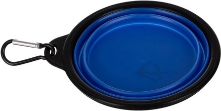 350 ml travel silicone bowl with a carabiner