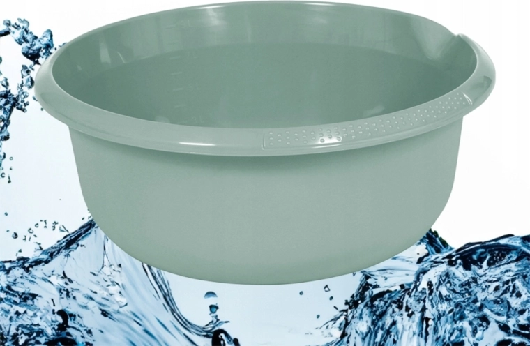 Кръгла купа Nordic green 36 см, 9 л с улей за изливане