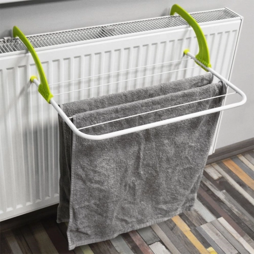 Flexible mounting for radiator, balcony, and doors