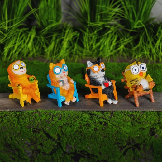 Solar Animal LED Figurine - 1 piece
