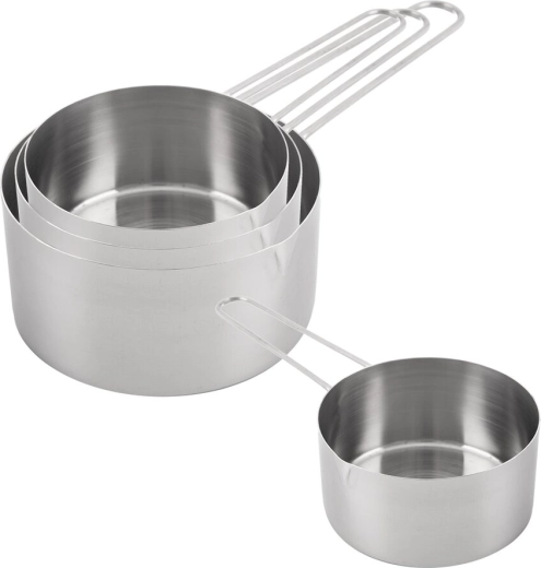Stainless Steel Measuring Cups, Set of 4