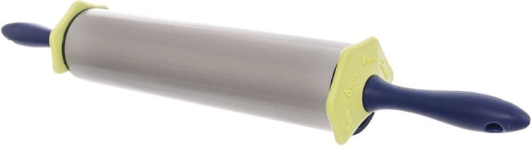 Adjustable non-stick rolling pin for dough 50 cm
