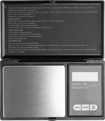 Прецизно претегляне до 500 g