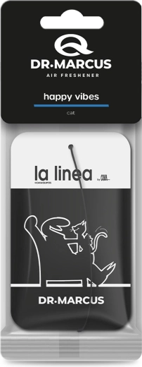 Dr. Marcus La Linea cellulose car air freshener cat
