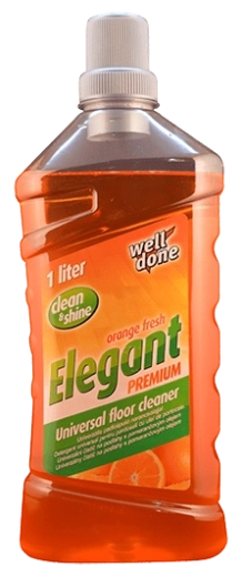 Well Done Elegant universal floor cleaner with orange oil 1 l