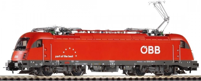 Електрически локомотив Piko ÖBB Rh 1216 Taurus с четири пантографа, епоха VI (H0)