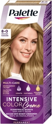 Palette Intensive Color Creme 8-0 Light Blonde, 50 ml