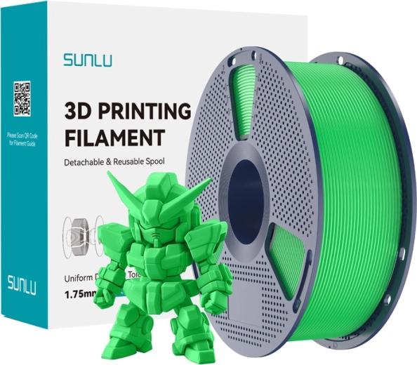 Sunlu PLA+ 2.0 филамент зелен 1,75 mm