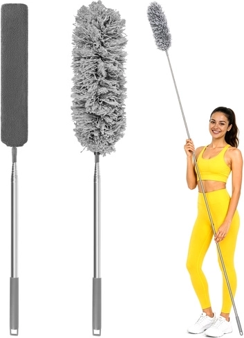 2 interchangeable heads for different surfaces