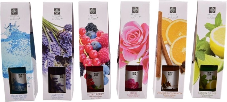 Interior aroma diffuser 30 ml – mix of 6 variants
