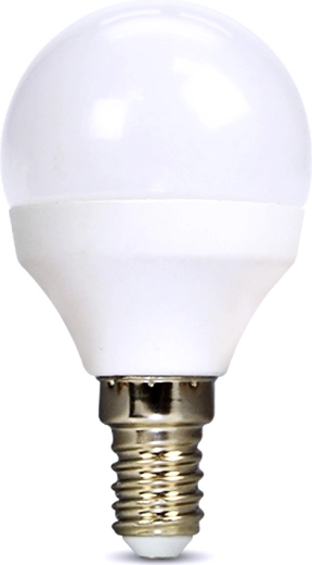 Solight LED крушка миниглобус E14 8 W 4000 K 720 lm бяла