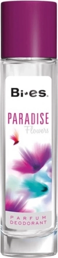 Дамски стъклен дезодорант BI-ES Paradise Flowers 75 ml