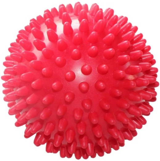 Merco soft massage spiky ball 9 cm red - 1 piece