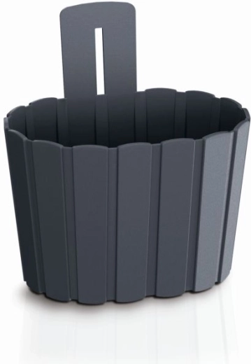 Hanging planter BOARDEE WALL 19.4 cm – anthracite