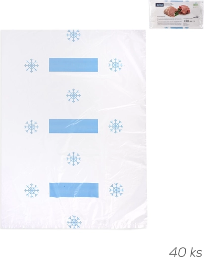 Extra Freezer Bags 40 × 30 cm, 40 pcs