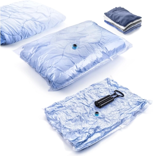 Lamart vacuum storage bags with pump 45 × 70 cm - 2 pieces