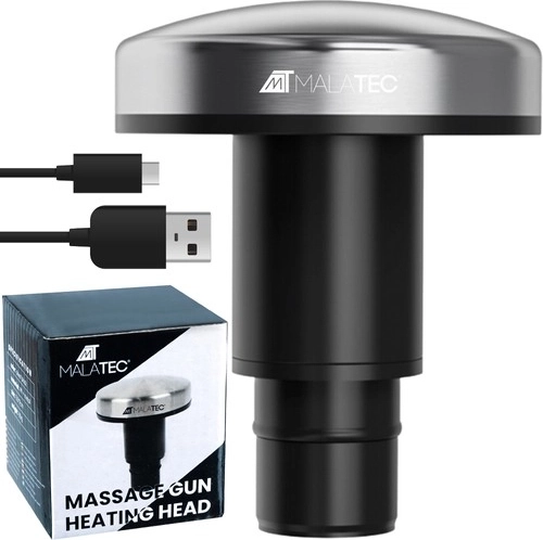 Malatec heating head attachment for massage gun