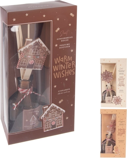 Christmas reed aroma diffuser 100 ml (3 variants)