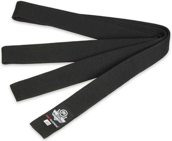 Black Kimono Belt OBI DBX Bushido – 260cm