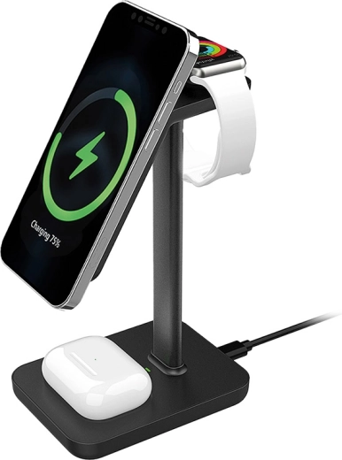 Qi2 and MagSafe compatibility for fast and precise attachment