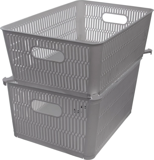 Stackable design saves space